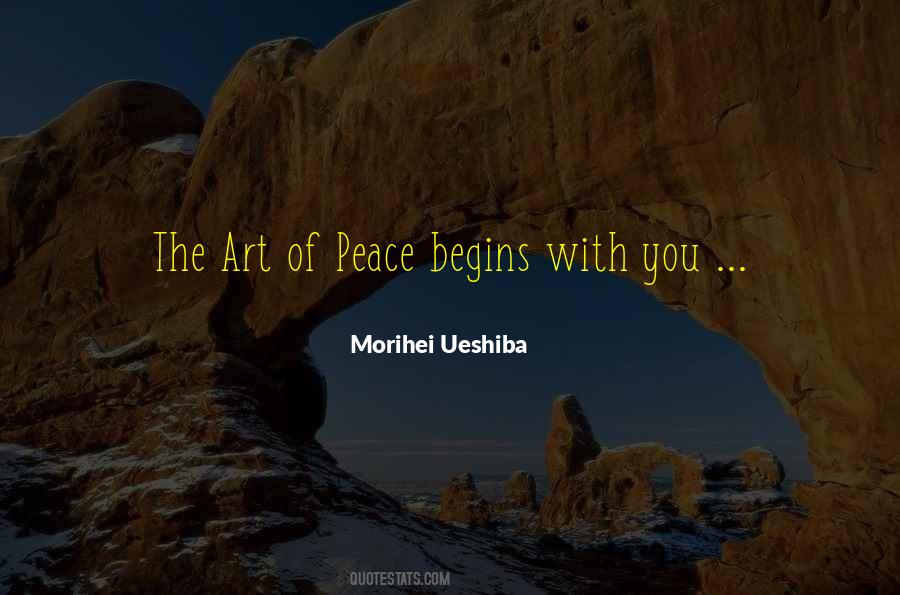 Morihei Ueshiba Quotes #873988