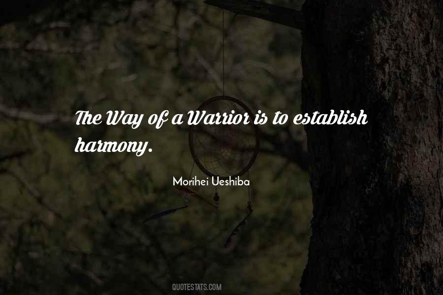 Morihei Ueshiba Quotes #943731