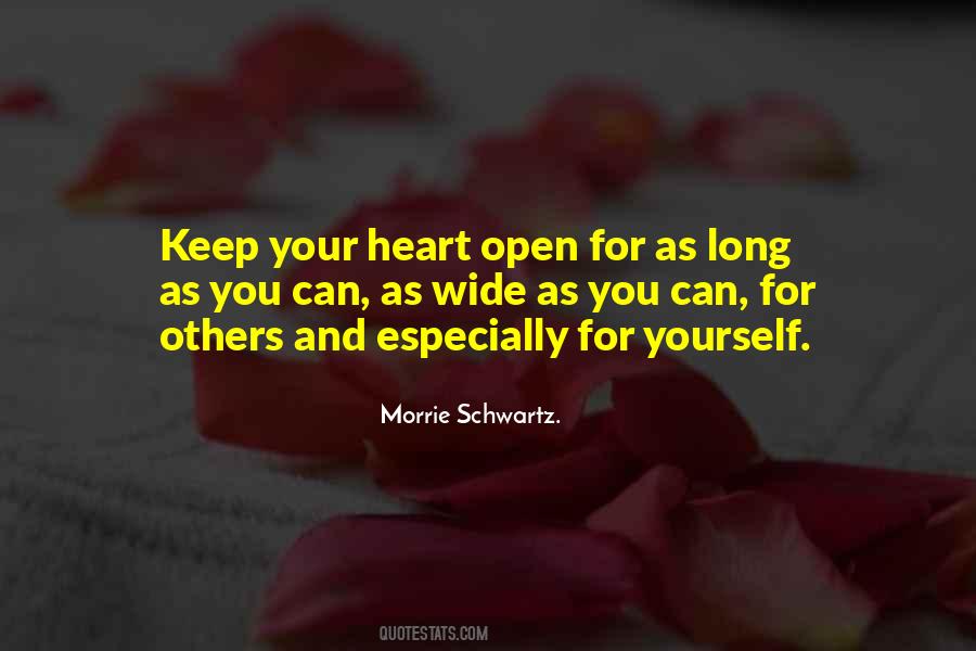 Morrie Schwartz. Quotes #130946