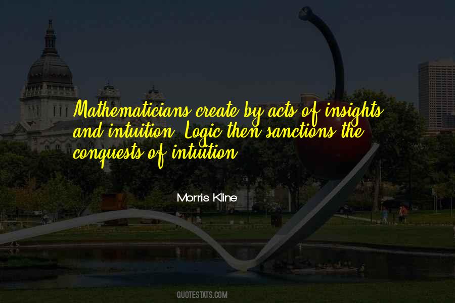 Morris Kline Quotes #190295