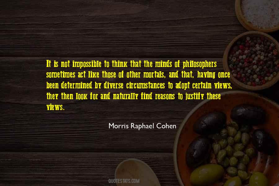 Morris Raphael Cohen Quotes #1369504
