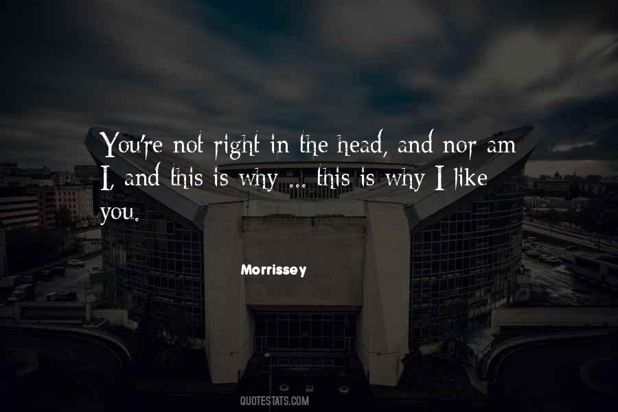 Morrissey Quotes #1082774