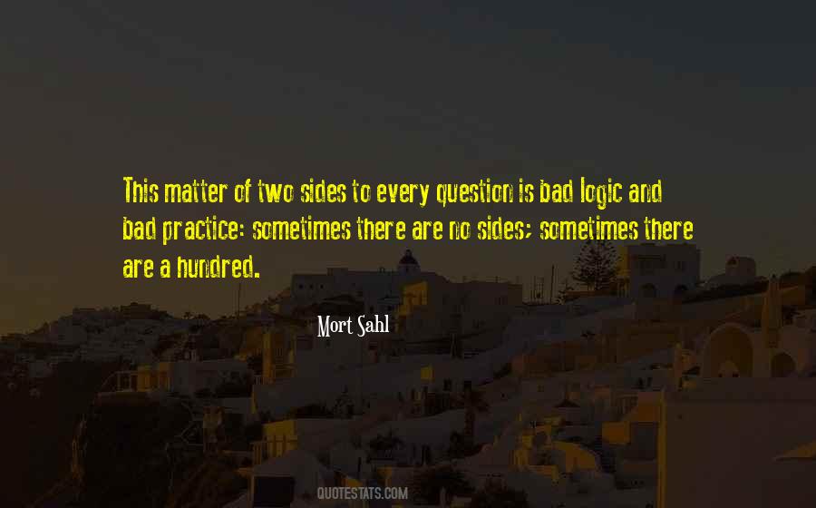 Mort Sahl Quotes #37752