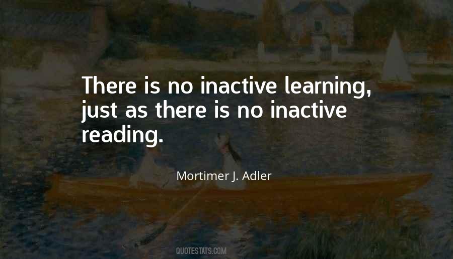 Mortimer J. Adler Quotes #218291