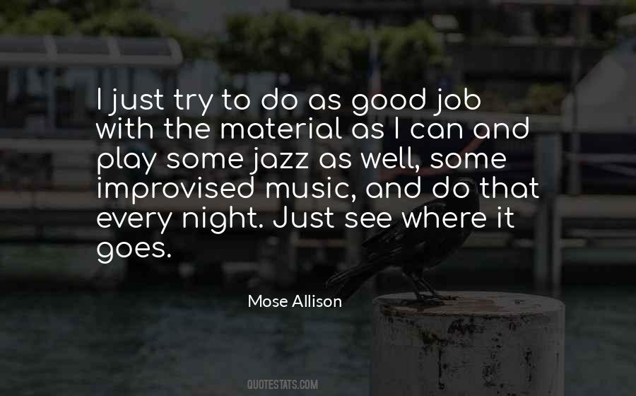 Mose Allison Quotes #1056985
