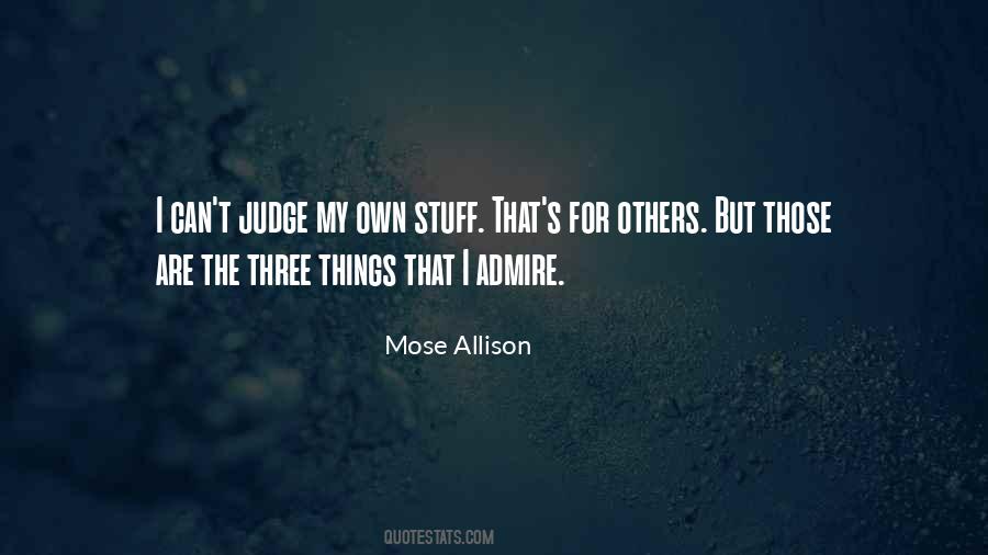 Mose Allison Quotes #1147609