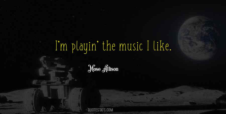 Mose Allison Quotes #127724