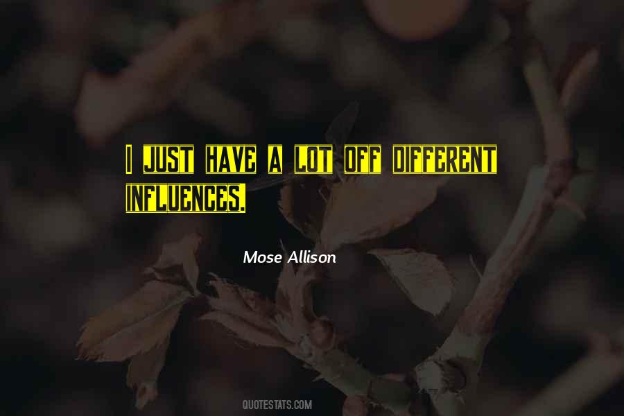 Mose Allison Quotes #224154