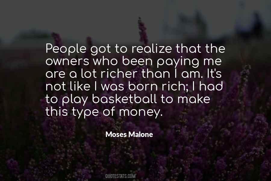 Moses Malone Quotes #140918