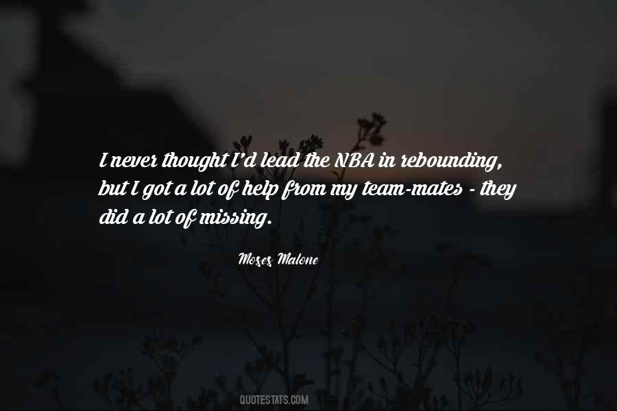 Moses Malone Quotes #704032