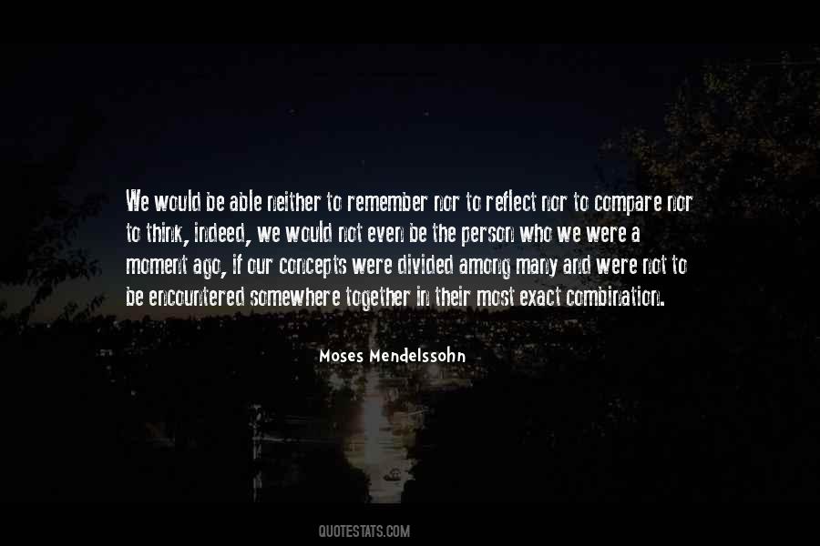 Moses Mendelssohn Quotes #109629