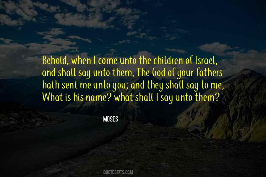 Moses Quotes #574923