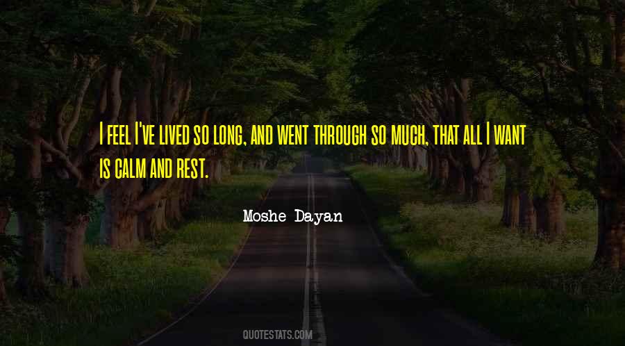 Moshe Dayan Quotes #1180357