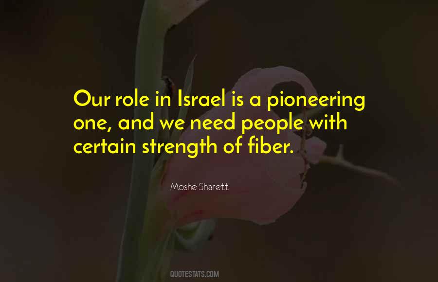 Moshe Sharett Quotes #1877891