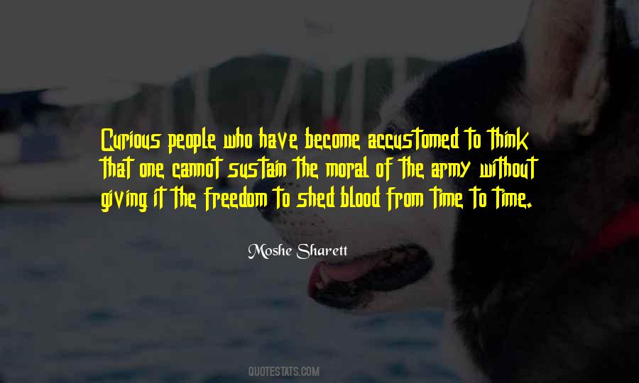 Moshe Sharett Quotes #190015