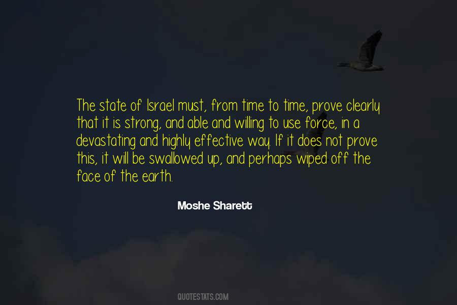 Moshe Sharett Quotes #690167