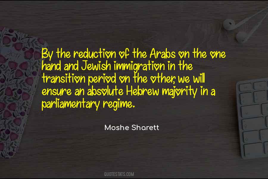 Moshe Sharett Quotes #883715