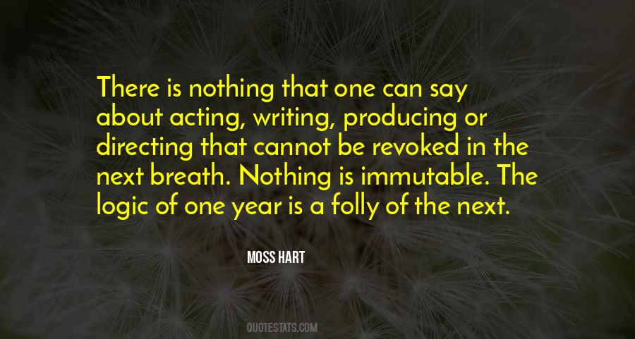 Moss Hart Quotes #406751