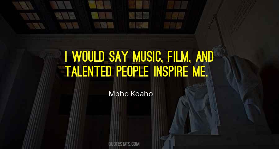 Mpho Koaho Quotes #1278092