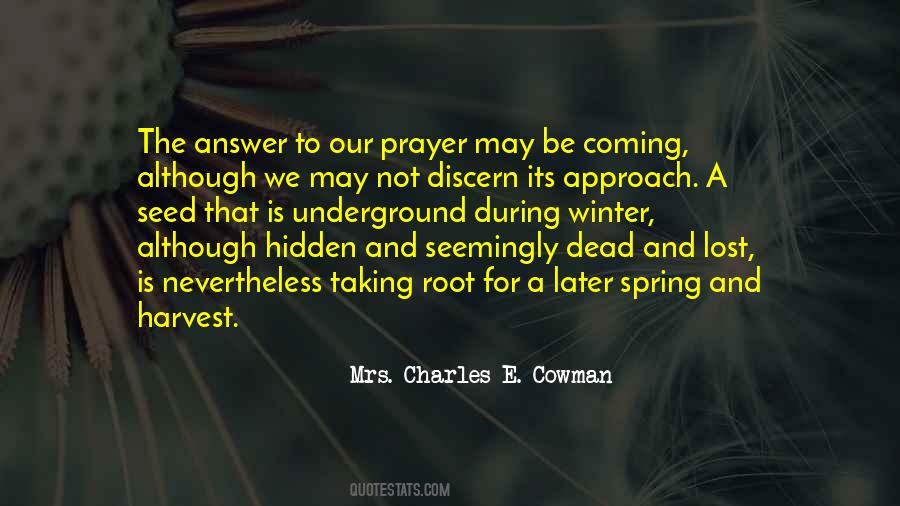 Mrs. Charles E. Cowman Quotes #926083