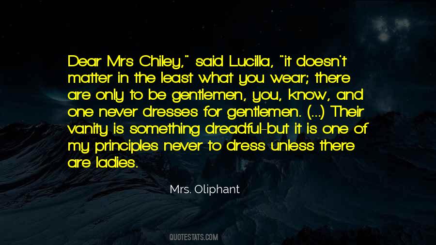 Mrs. Oliphant Quotes #320805