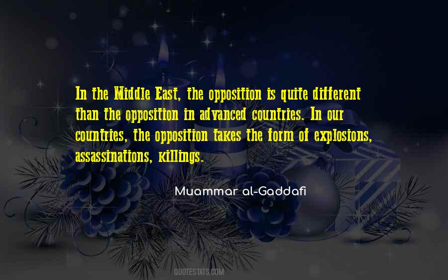 Muammar Al-Gaddafi Quotes #1318427