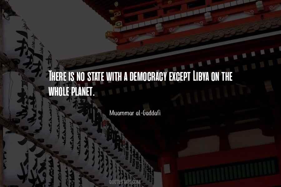 Muammar Al-Gaddafi Quotes #1334114