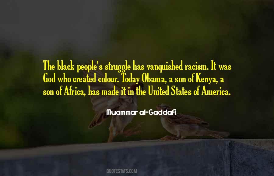 Muammar Al-Gaddafi Quotes #1381117