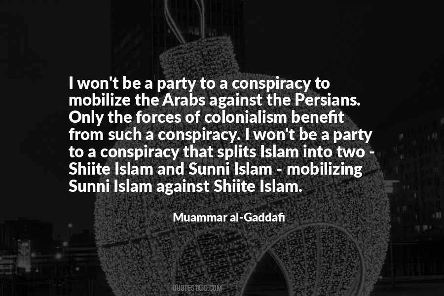 Muammar Al-Gaddafi Quotes #1544468