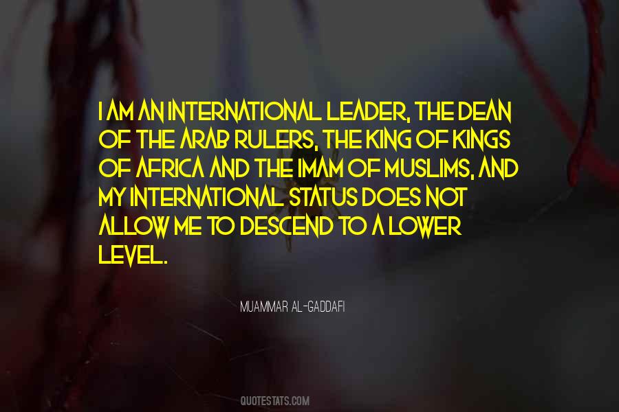Muammar Al-Gaddafi Quotes #1683707