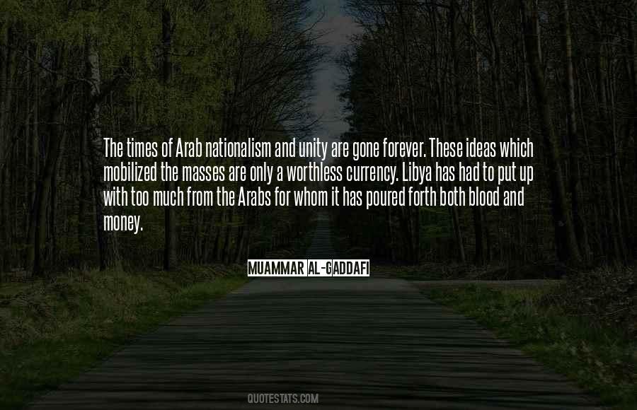 Muammar Al-Gaddafi Quotes #297176