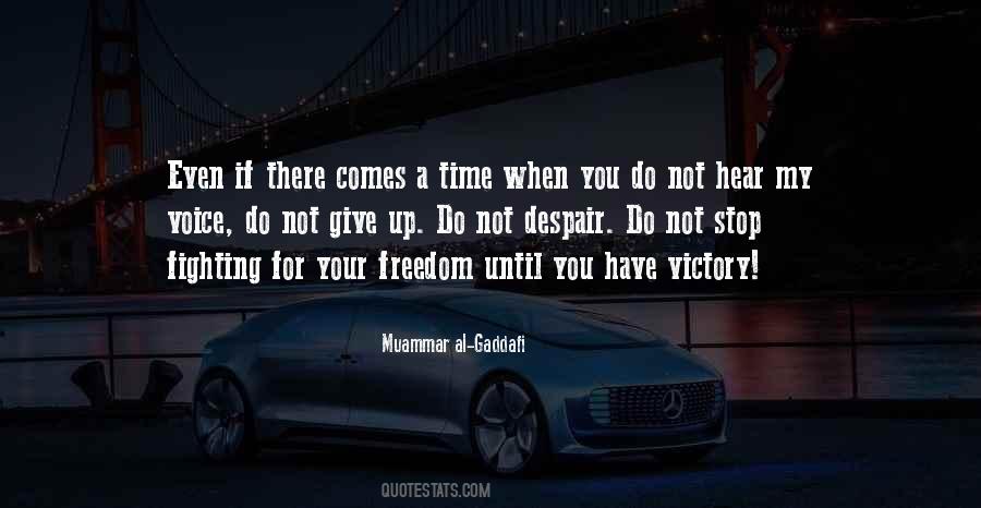 Muammar Al-Gaddafi Quotes #861920