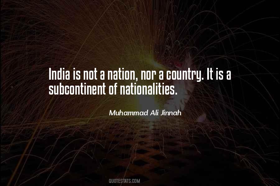 Muhammad Ali Jinnah Quotes #129855