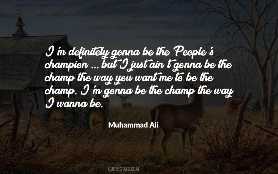 Muhammad Ali Quotes #1508054