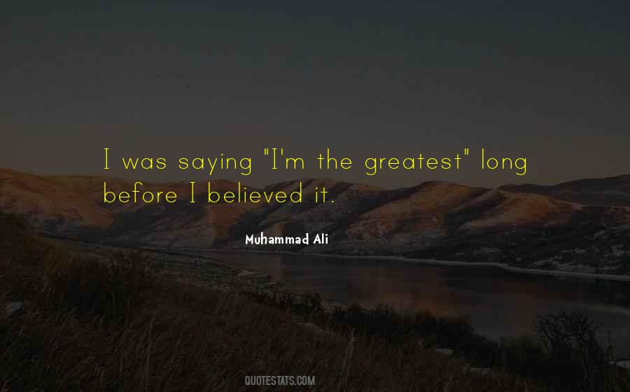 Muhammad Ali Quotes #171667