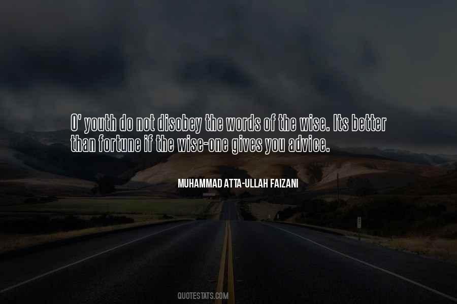 Muhammad Atta-ullah Faizani Quotes #898185