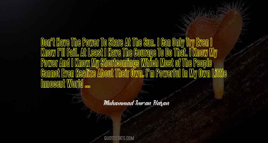 Muhammad Imran Hasan Quotes #1252780