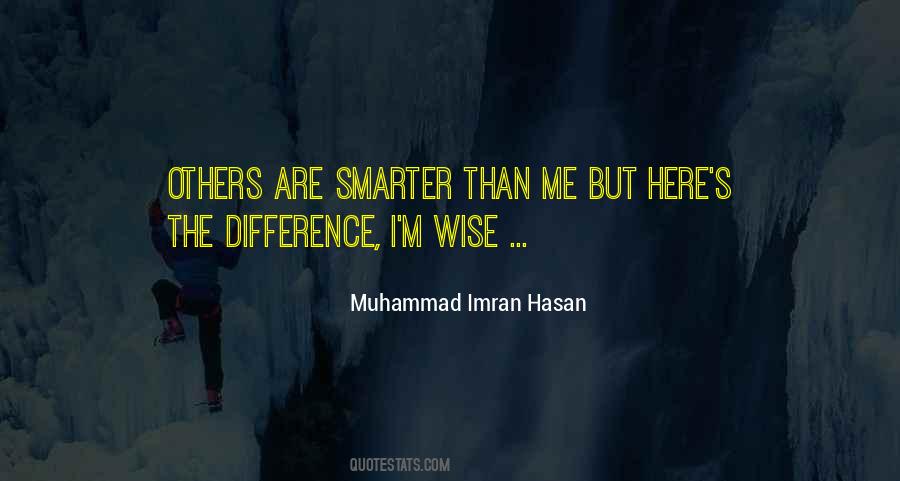 Muhammad Imran Hasan Quotes #1422308