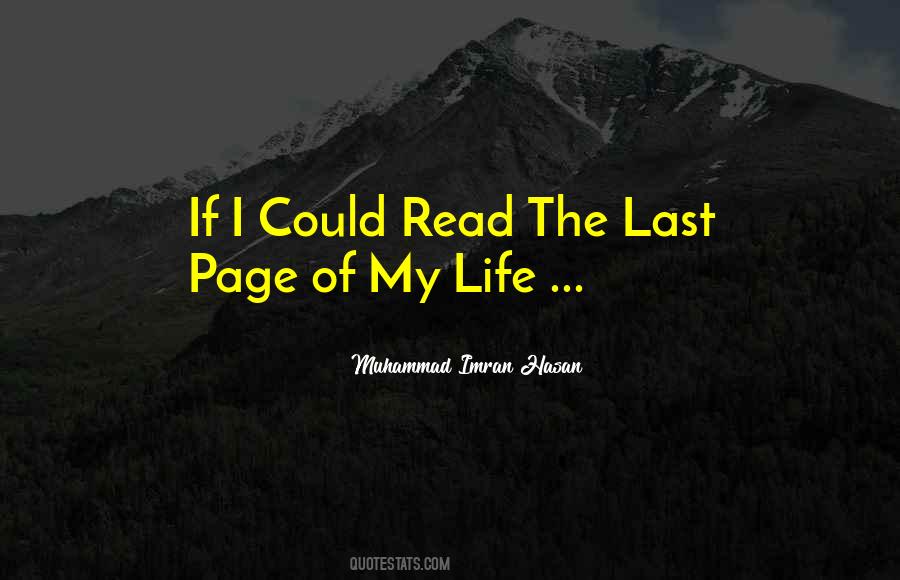 Muhammad Imran Hasan Quotes #1451678
