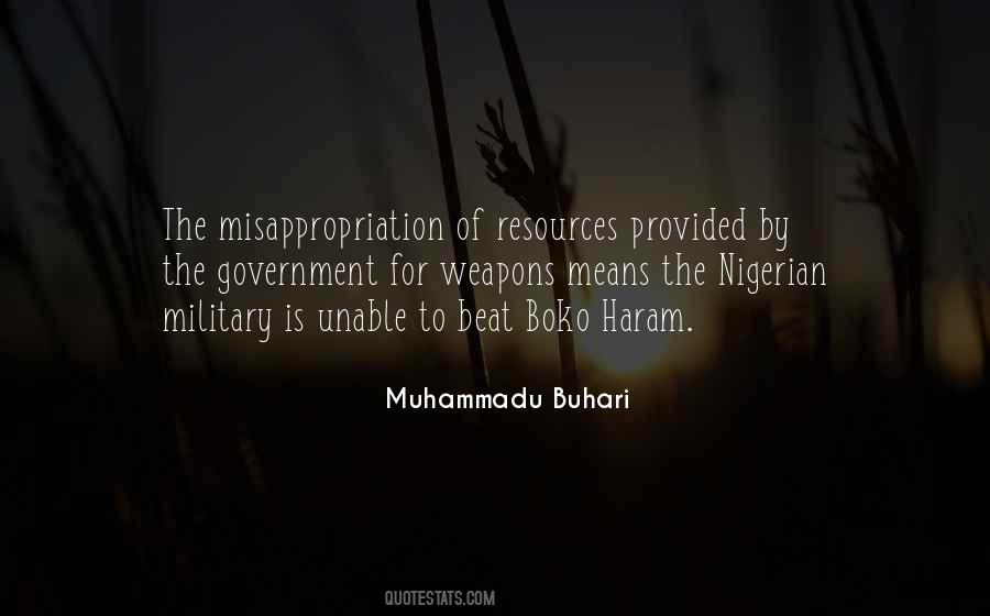 Muhammadu Buhari Quotes #1672039