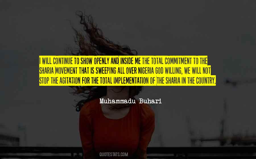 Muhammadu Buhari Quotes #540524