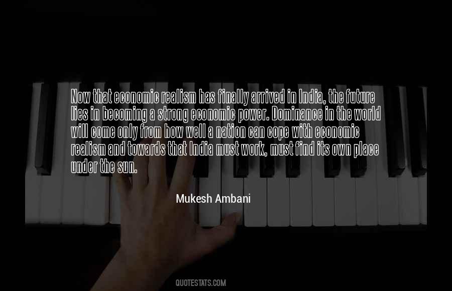 Mukesh Ambani Quotes #1167271