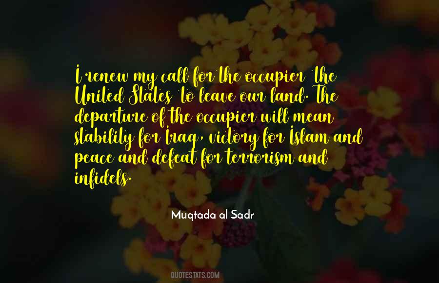 Muqtada Al Sadr Quotes #873162