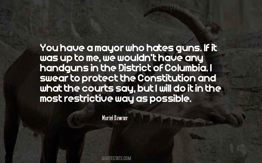 Muriel Bowser Quotes #197522 Muriel Bowser Quotes #197522