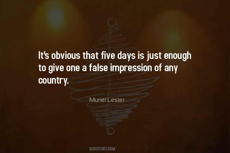 Muriel Lester Quotes #1407918