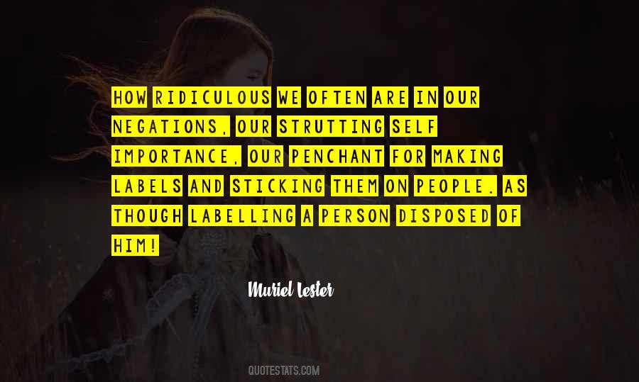 Muriel Lester Quotes #568565