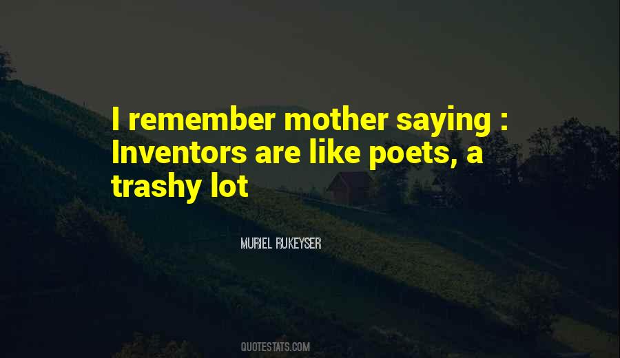 Muriel Rukeyser Quotes #1100197