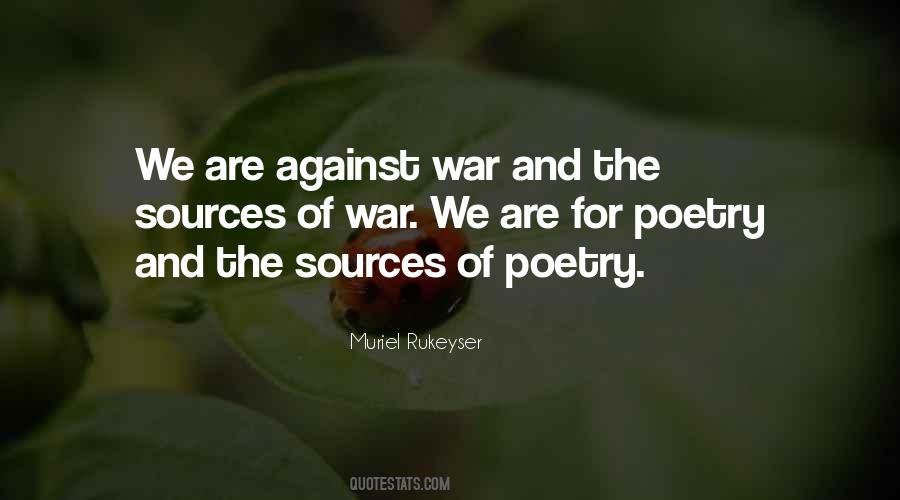 Muriel Rukeyser Quotes #1211816