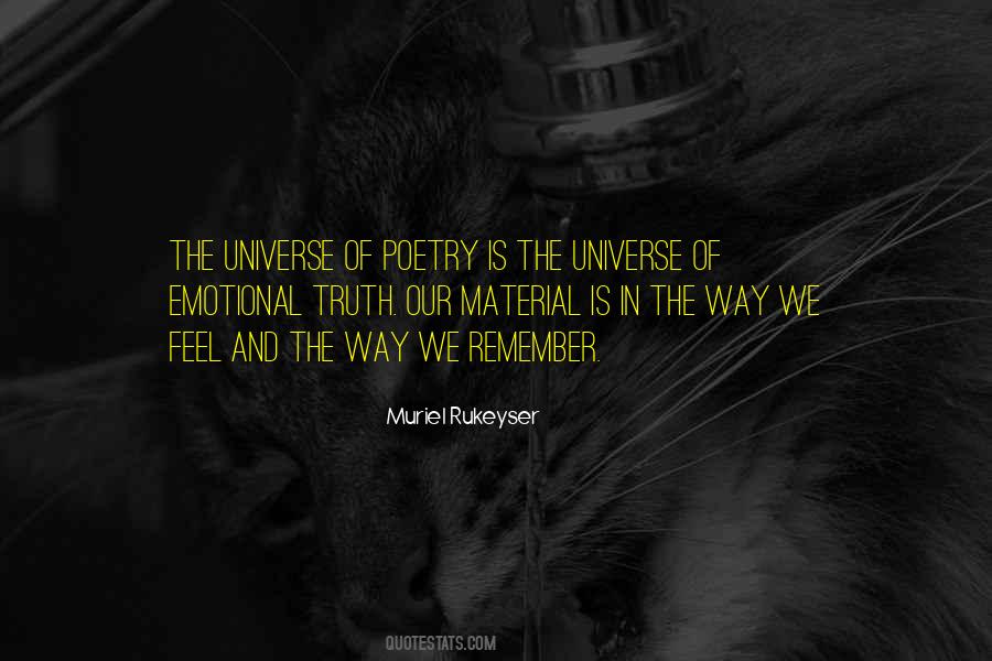 Muriel Rukeyser Quotes #254365