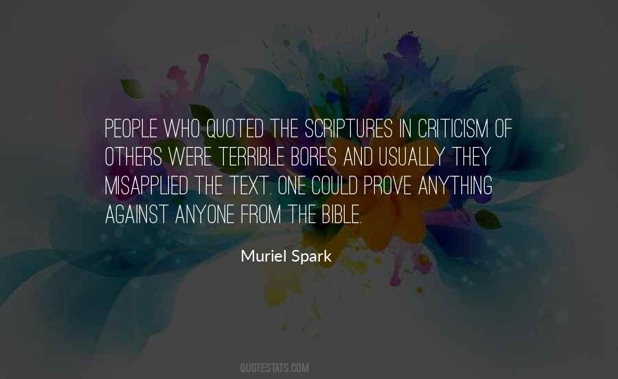 Muriel Spark Quotes #426754